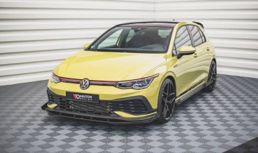 Передний диффузор + накладки Racing VW Golf 8 GTI Clubsport фото