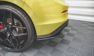 Боковые накладки на задний бампер Racing VW Golf 8 GTI Clubsport фото