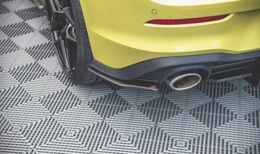 Боковые накладки на задний бампер Racing VW Golf 8 GTI Clubsport фото