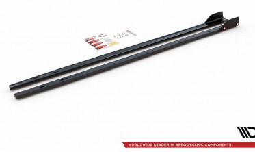 Бічні дифузори + накладки на пороги VW Golf 8 GTI/GTI Clubsport/R-Line фото