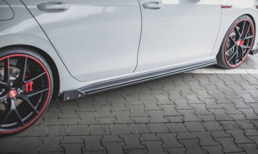 Бічні дифузори + накладки на пороги VW Golf 8 GTI/GTI Clubsport/R-Line фото