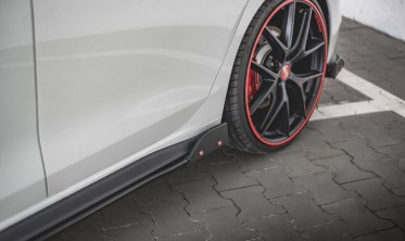 Бічні дифузори + накладки на пороги VW Golf 8 GTI/GTI Clubsport/R-Line фото