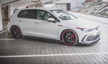 Бічні дифузори + накладки на пороги VW Golf 8 GTI/GTI Clubsport/R-Line фото