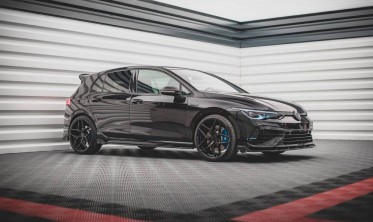 Боковые листвы + накладки на пороги VW Golf 8 R версия фото