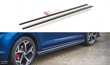 Листвы под пороги Racing Volkswagen Polo 6 GTI фото