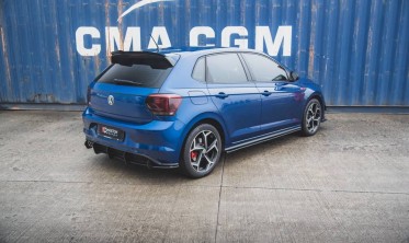 Накладки (лістви) під пороги Racing Volkswagen Polo 6 GTI фото