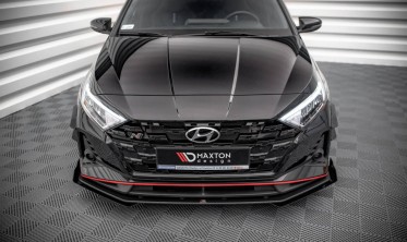 Комплект накладок на передний бампер (Canards) Hyundai I20 N MK3 фото