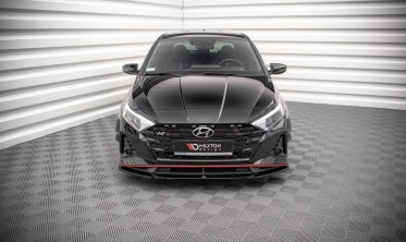 Спойлер під передній бампер Hyundai I20 MK3 N вар. 3 фото