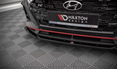 Спойлер під передній бампер Hyundai I20 MK3 N вар. 3 фото
