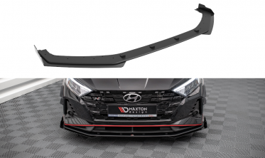 Передний диффузор + накладки на бампер Street pro Hyundai I20 MK3 N версия фото