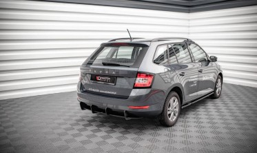 Задня накладка бампера Skoda Fabia MK3 FL COMBI фото