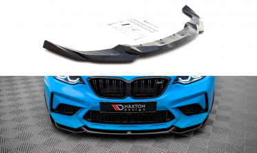 Дифузор на передній бампер BMW M2 F87 Competition вар. 1 фото