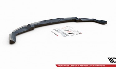 Дифузор на передній бампер BMW M2 F87 Competition вар. 1 фото