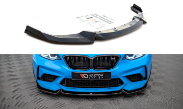 Накладка на передній бампер BMW M2 Competition F87 вар. 2 фото