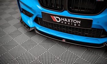 Накладка на передній бампер BMW M2 Competition F87 вар. 2 фото