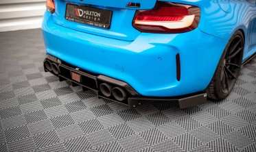 Накладка на задній бампер BMW M2 F87 фото