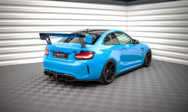 Центральна накладка на задній бампер BMW M2 F87 фото