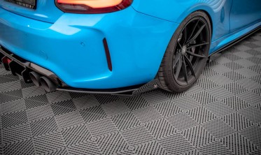 Бічні задній дифузори + накладки BMW M2 F87 фото