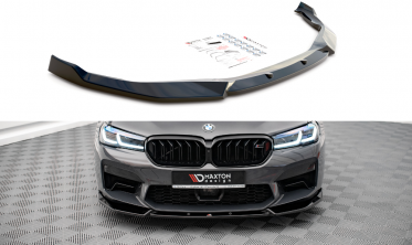 Накладка на передний бампер BMW M5 F90 рестайл вар. 1 фото