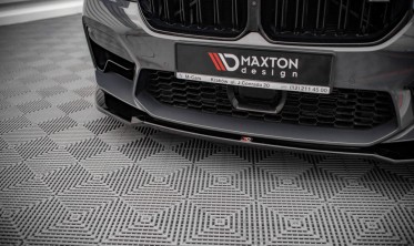 Тюнінговий дифузор переднього бампера BMW M5 F90 рестайл вар. 2 фото