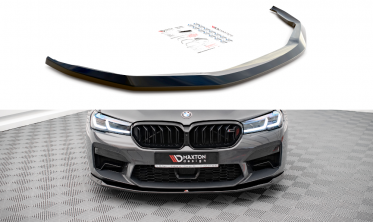Тюнинговая накладка переднего бампера BMW M5 F90 послерестайл вар. 3 фото