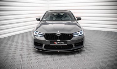 Тюнинговая накладка переднего бампера BMW M5 F90 послерестайл вар. 3 фото