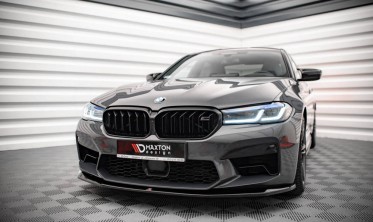 Тюнинговая накладка переднего бампера BMW M5 F90 послерестайл вар. 3 фото