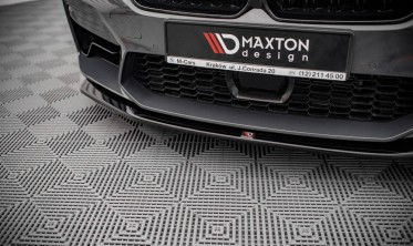 Тюнинговая накладка переднего бампера BMW M5 F90 послерестайл вар. 3 фото