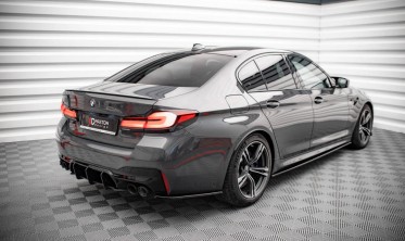 Листвы (накладки) под боковые пороги BMW M5 F90  фото