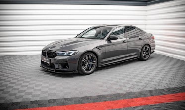 Листвы (накладки) под боковые пороги BMW M5 F90  фото