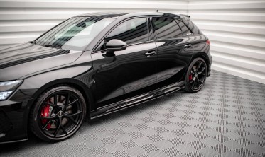 Листвы боковые Street pro под пороги Audi RS3 Sportback 8Y фото