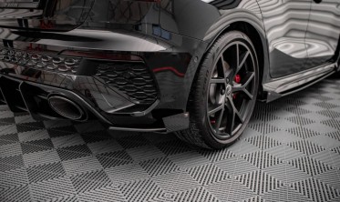 Комплект боковых накладок на задний бампер Audi RS3 Sportback 8Y фото