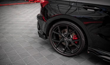 Комплект боковых накладок на задний бампер Audi RS3 Sportback 8Y фото