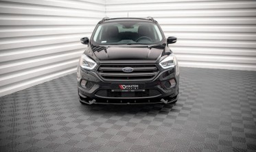 Тюнинговый диффузор на передний бампер Ford Escape MK3 ST-line вар. 2 фото