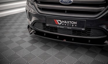 Тюнинговый диффузор на передний бампер Ford Escape MK3 ST-line вар. 2 фото