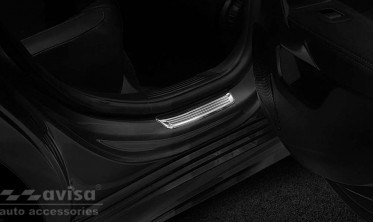 защитные накладки на порожки Mercedes A W177/ V177 фото