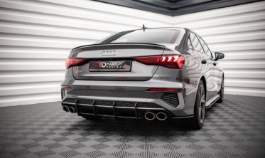 Боковые накладки на задний бампер Audi S3 Sedan 8Y фото