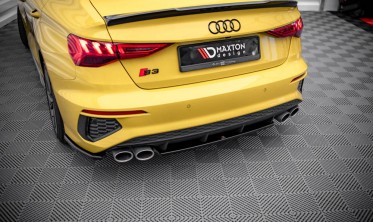 Центральний дифузор заднього бампера Audi S3 Sedan 8Y фото
