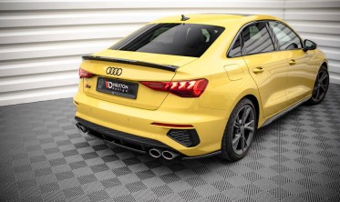 Бічні дифузори на задній бампер Audi S3 Sedan 8Y фото