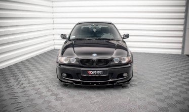Тюнінгова накладка на передній бампер BMW 3 E46 Coupe М-пакет фото