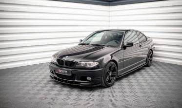 Тюнінгові накладки (лістви)  під пороги BMW 3 E46 Coupe М-пакет фото