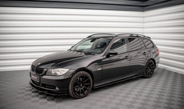 Боковые тюнинг диффузоры на пороги BMW 3 E90 фото