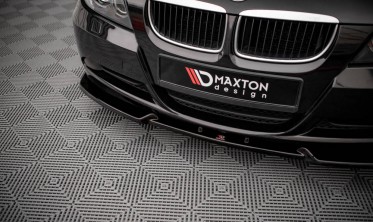 Тюнинговая накладка на передний бампер BMW 3 E90 фото