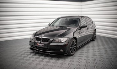 Тюнинговая накладка на передний бампер BMW 3 E90 фото