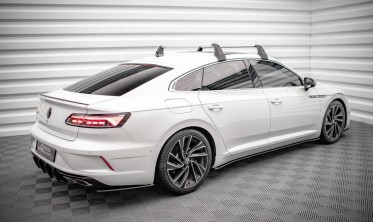 Листвы боковые Street pro под пороги VW Arteon R / R-Line FL фото