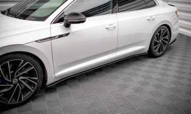 Листвы боковые Street pro под пороги VW Arteon R / R-Line FL фото