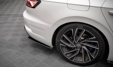 Боковые накладки на задний бампер Street pro VW Arteon R рестайл фото