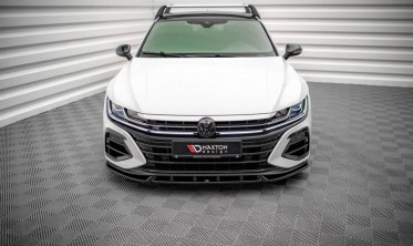 Тюнинговый спойлер под передний бампер VW Arteon R FL фото
