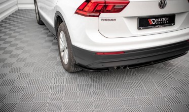 Тюнінговий дифузор на задній бампер VW Tiguan MK2 фото