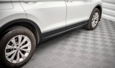 Тюнінг накладки під бічні пороги Volkswagen Tiguan MK2 фото